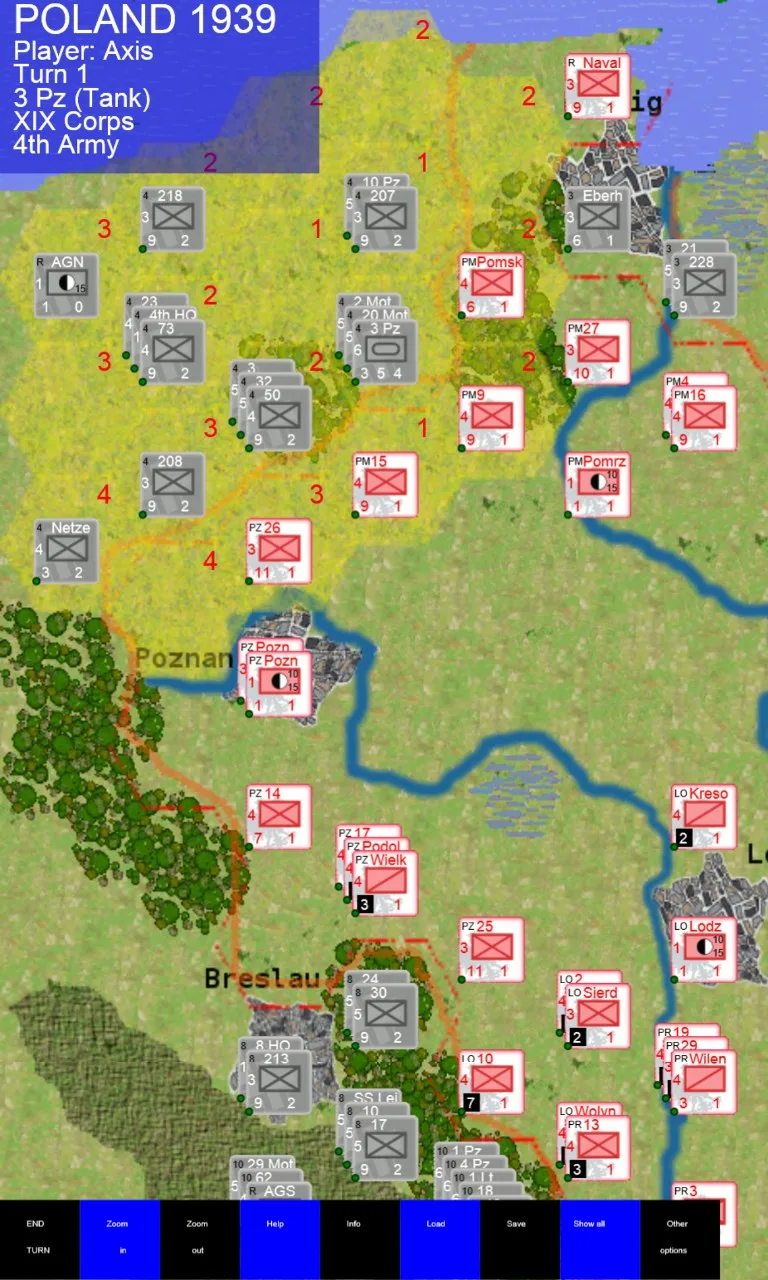 Wargame: Poland 1939 screenshot 3