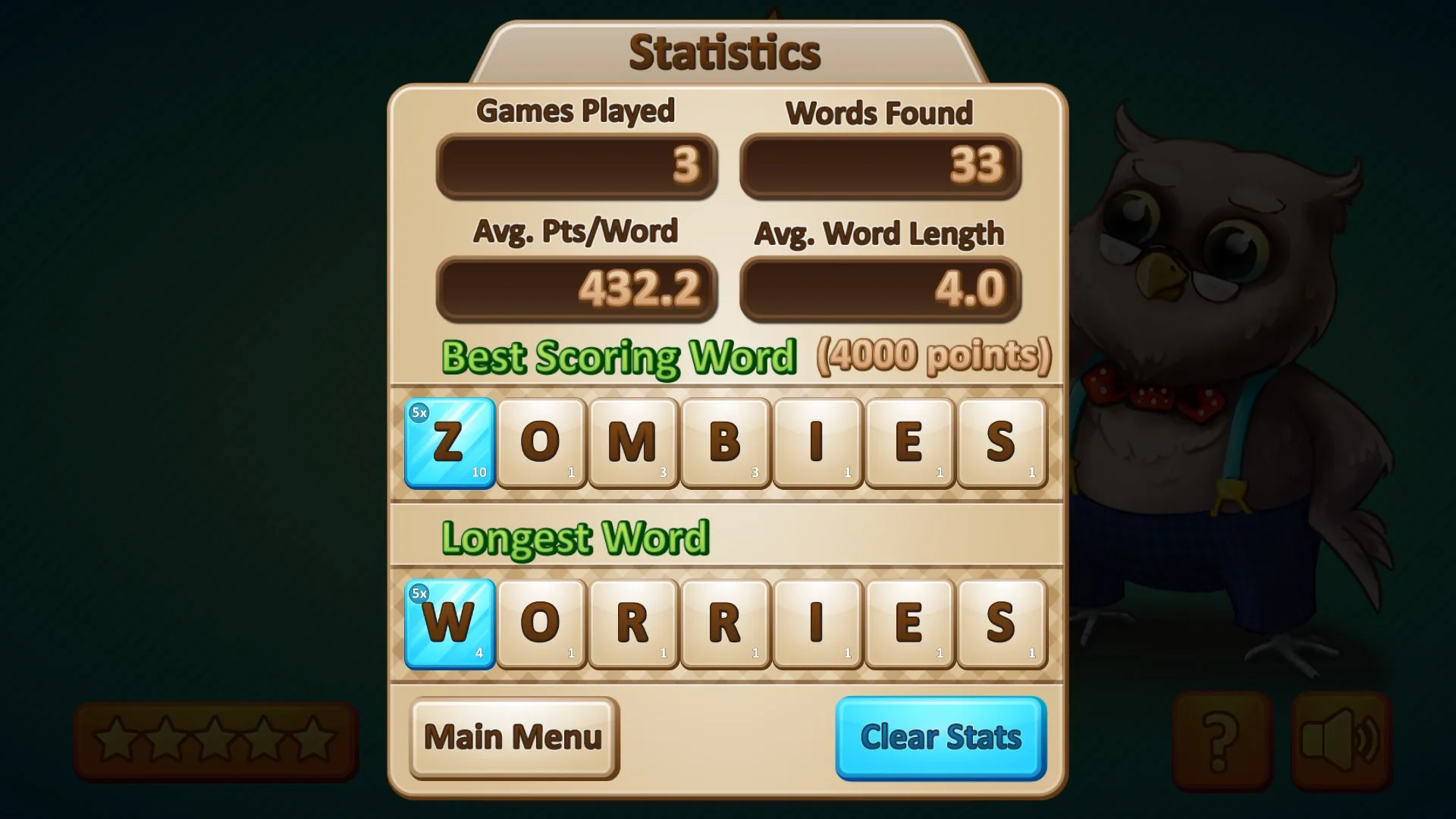 Word Drop Deluxe screenshot 5