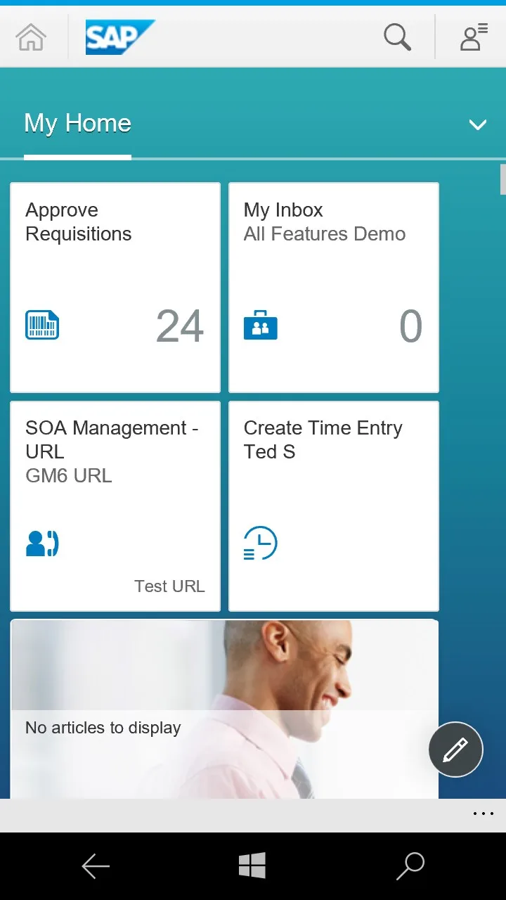 SAP Fiori Client screenshot 3