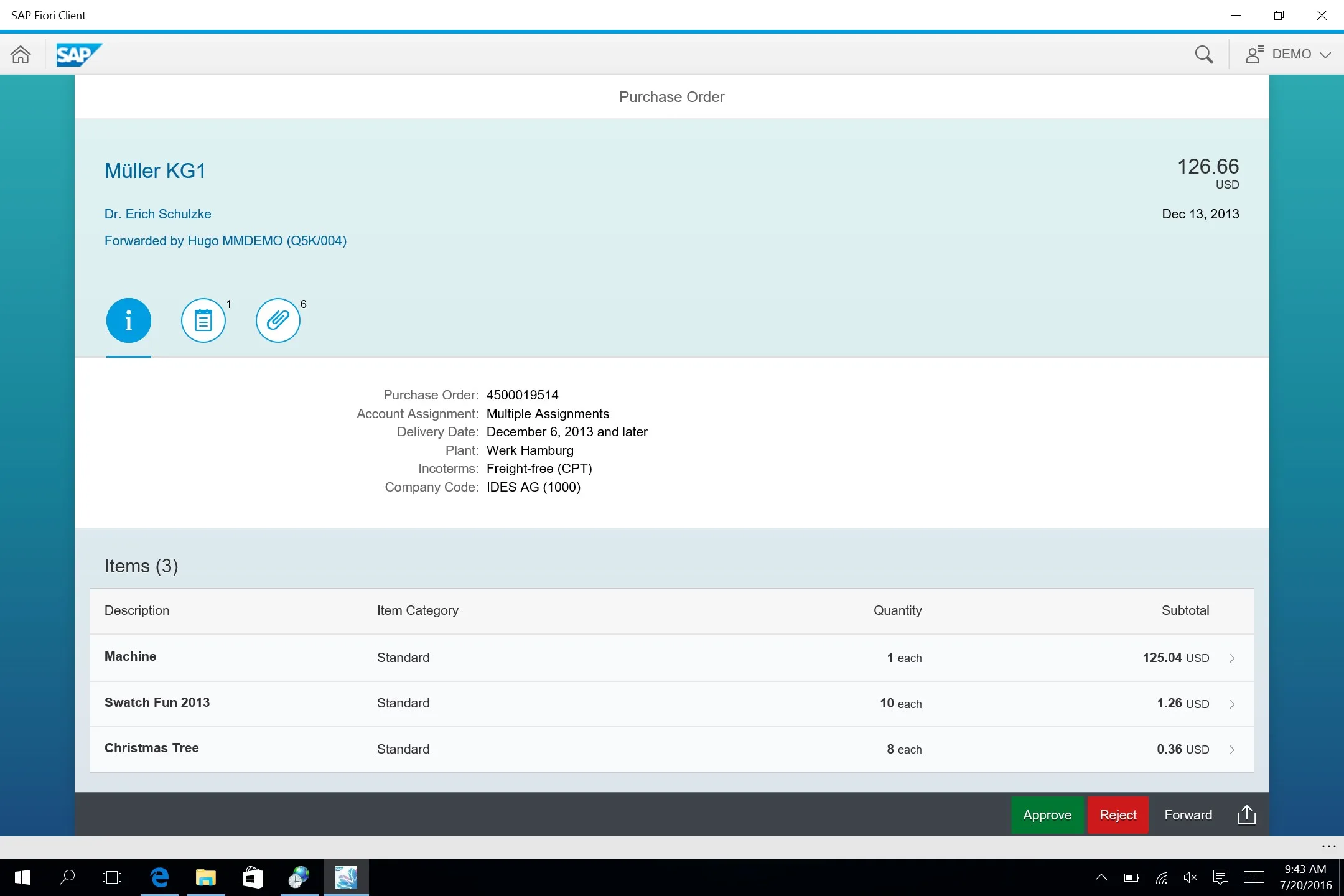 SAP Fiori Client screenshot 5