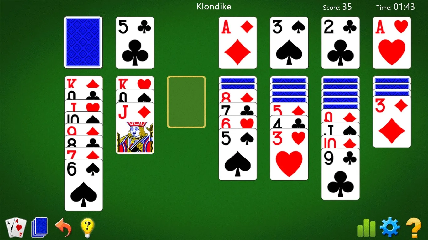 Klondike Solitaire ! screenshot 3