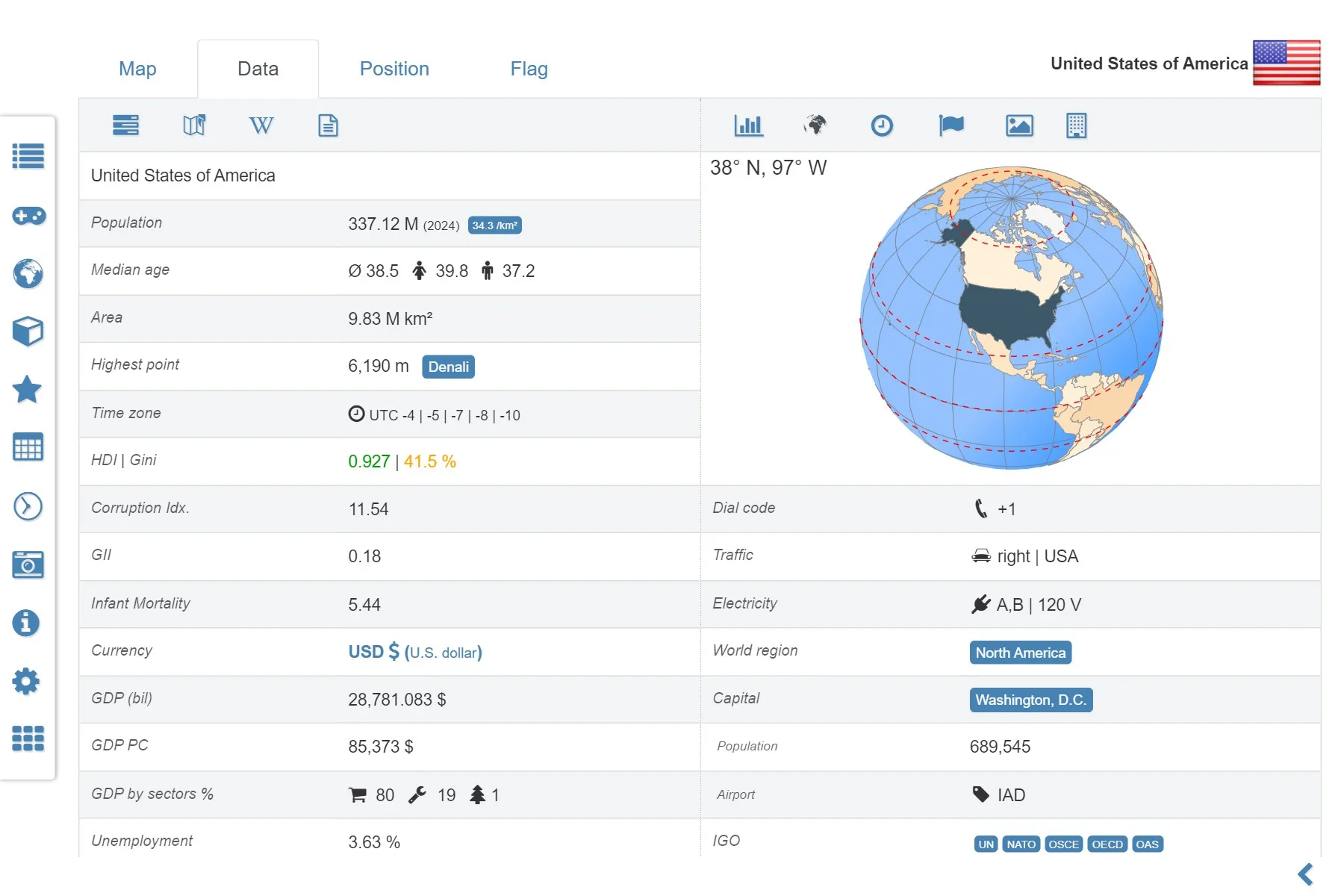 World Atlas & Quiz MxGeo Pro screenshot 2