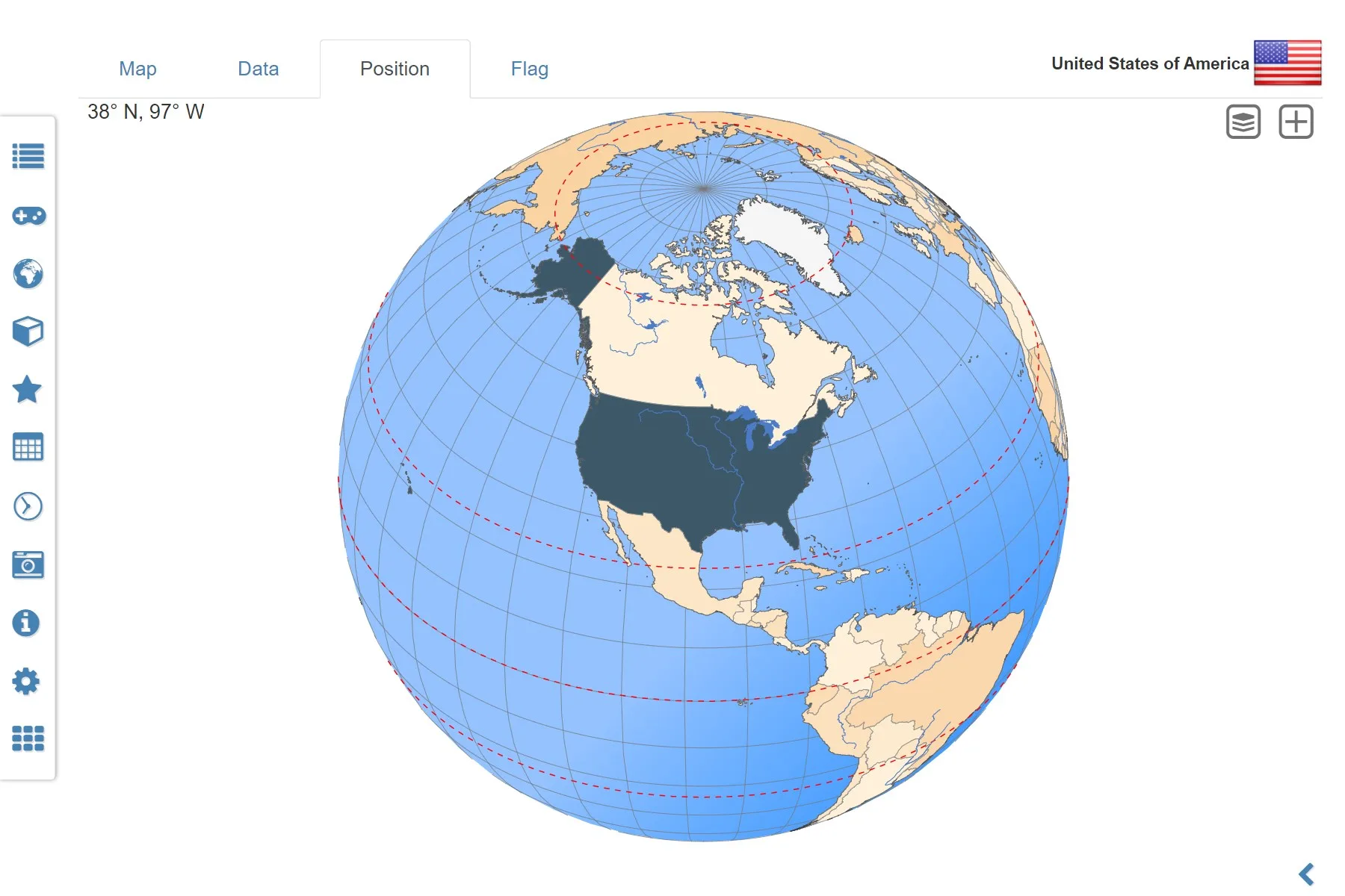 World Atlas & Quiz MxGeo Pro screenshot 4
