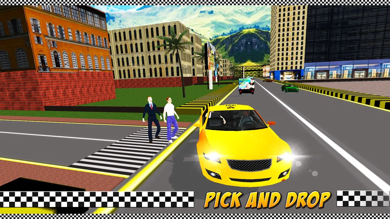 Modern Taxi Driver 2015 screenshot 3