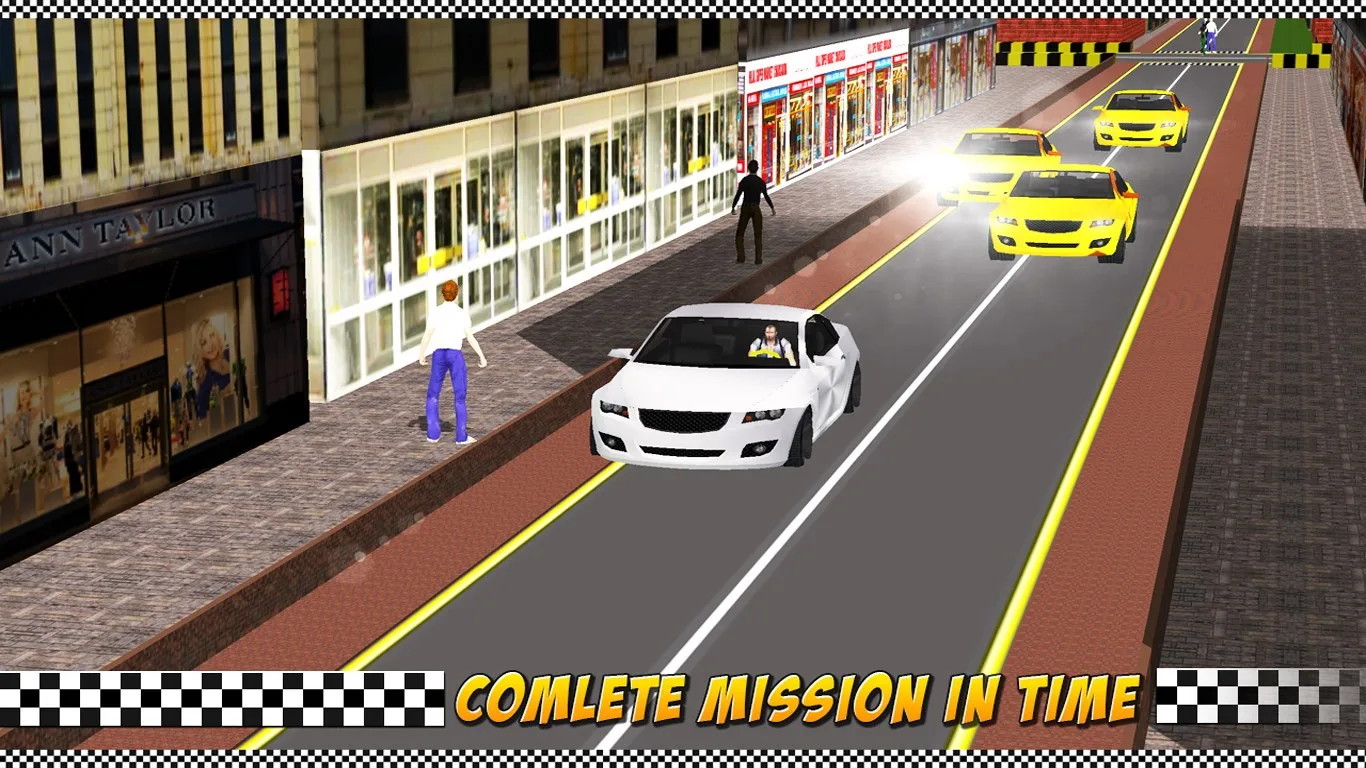 Modern Taxi Driver 2015 screenshot 4