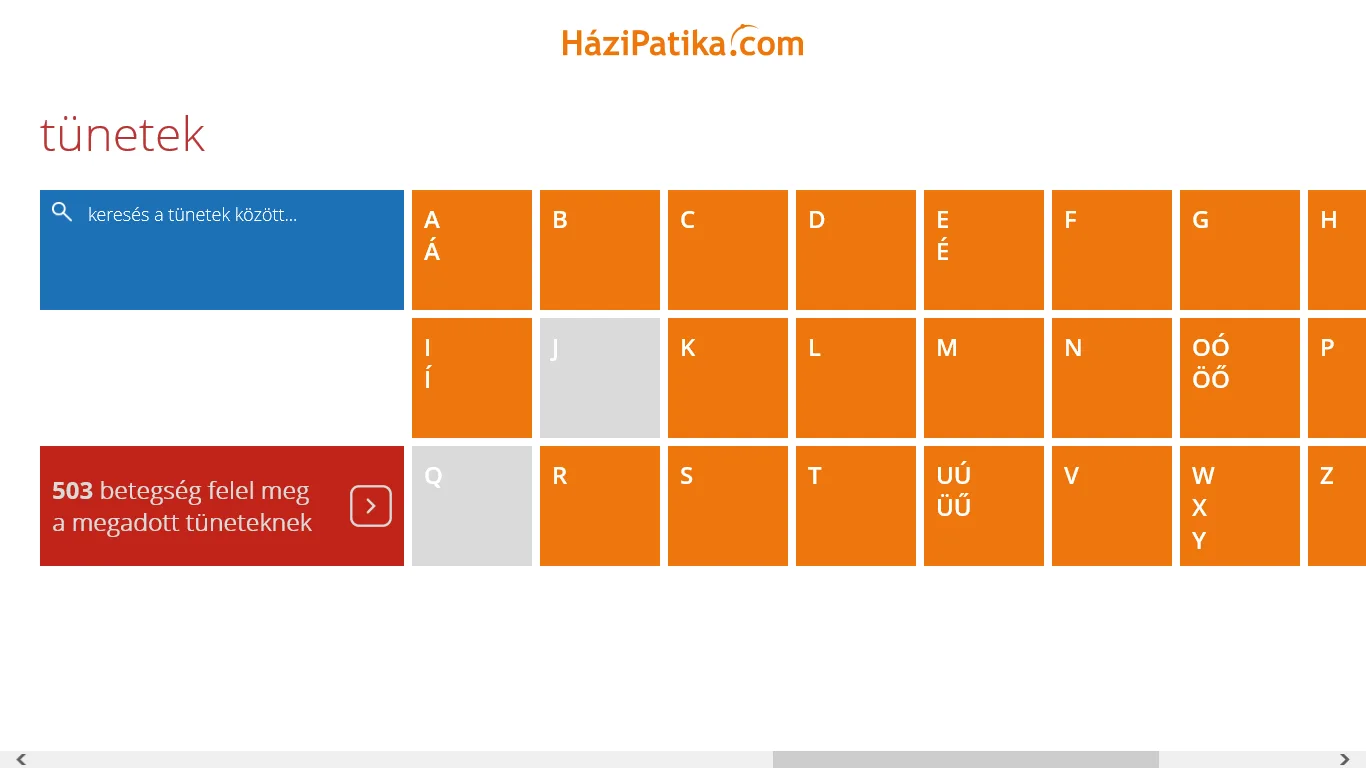 Házipatika Betegséglexikon screenshot 3