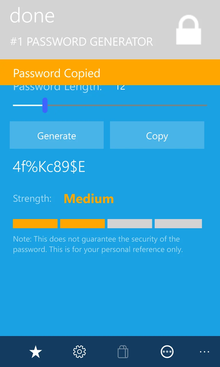 #1 Password Generator screenshot 2