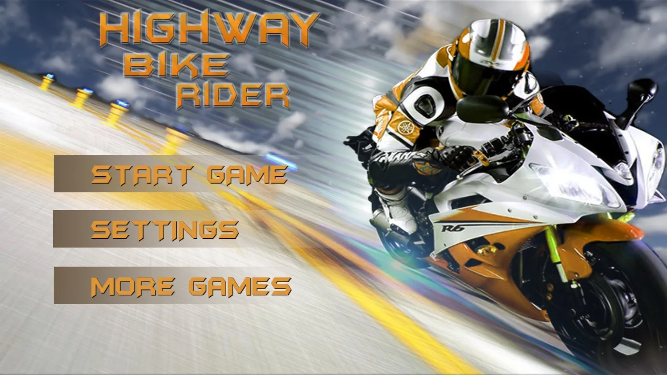 Motorway Bike Trip screenshot 1