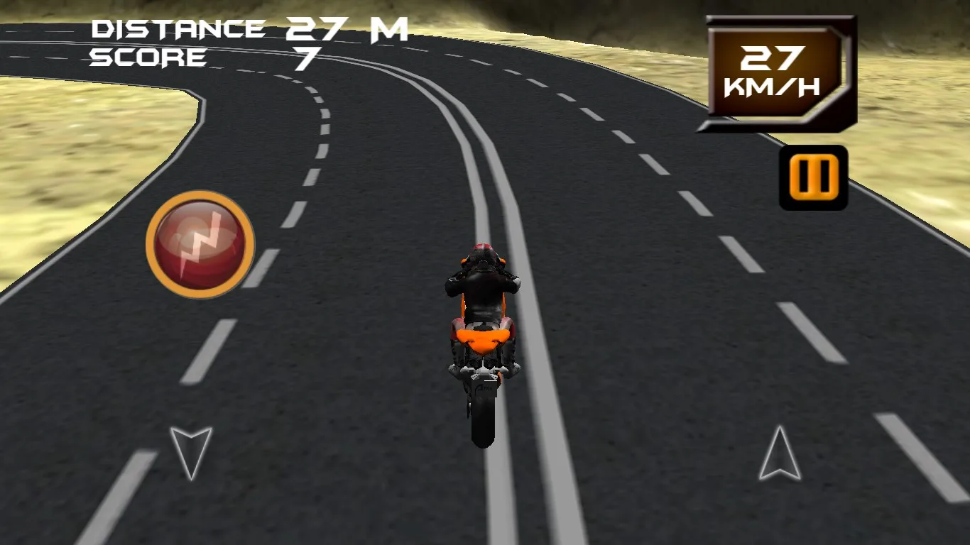 Motorway Bike Trip screenshot 3