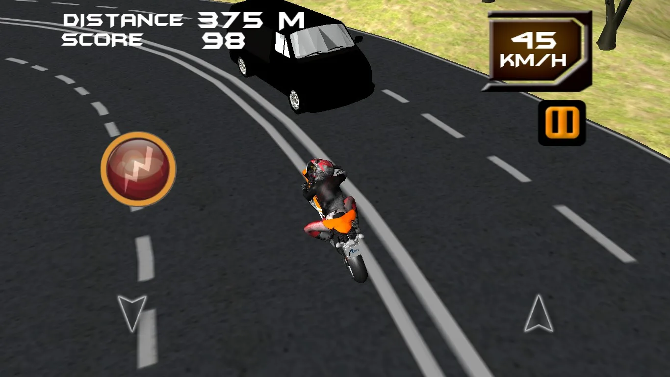 Motorway Bike Trip screenshot 4