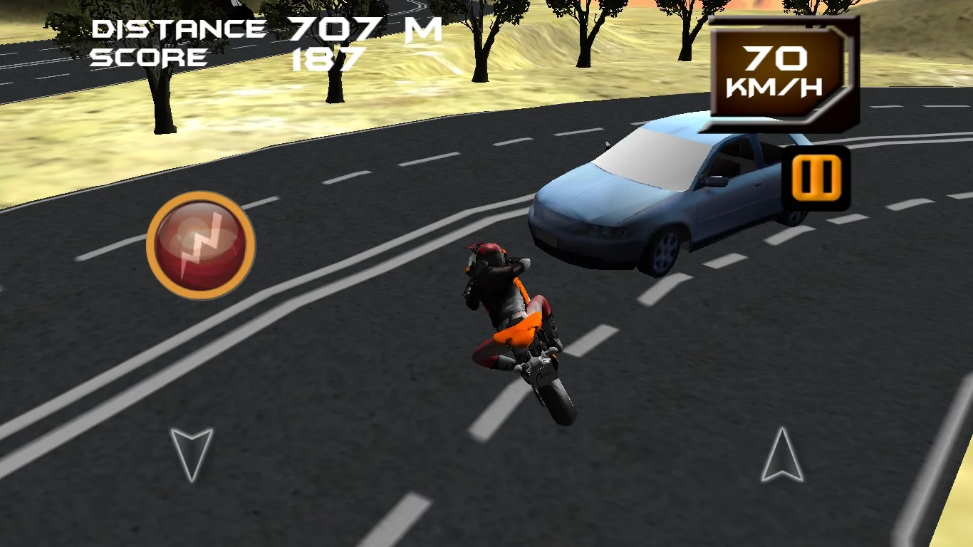 Motorway Bike Trip screenshot 5