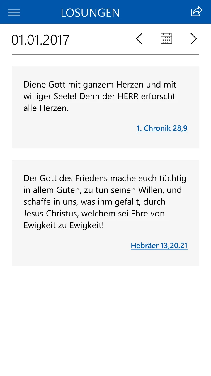 Losungen screenshot 1