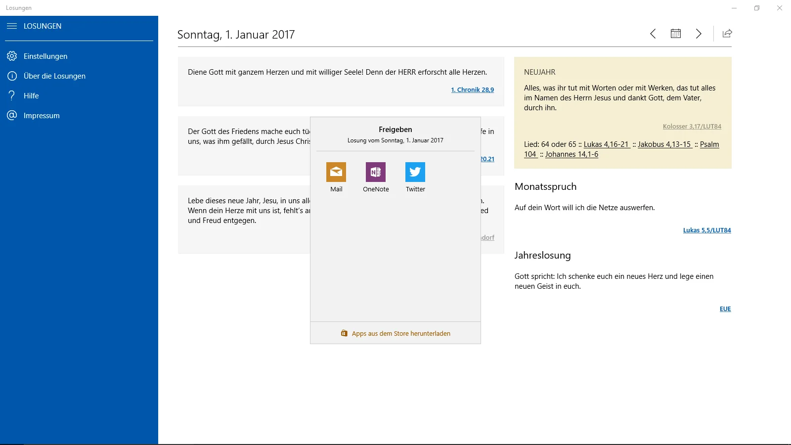 Losungen screenshot 4