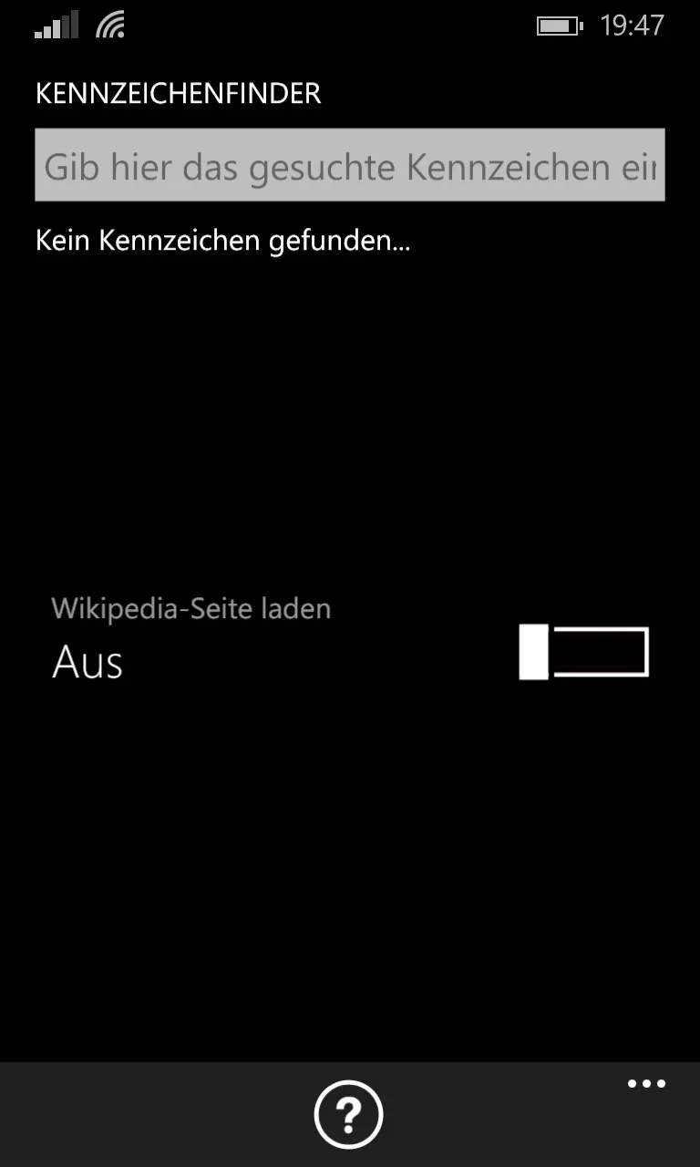 KennzeichenFinder screenshot 3