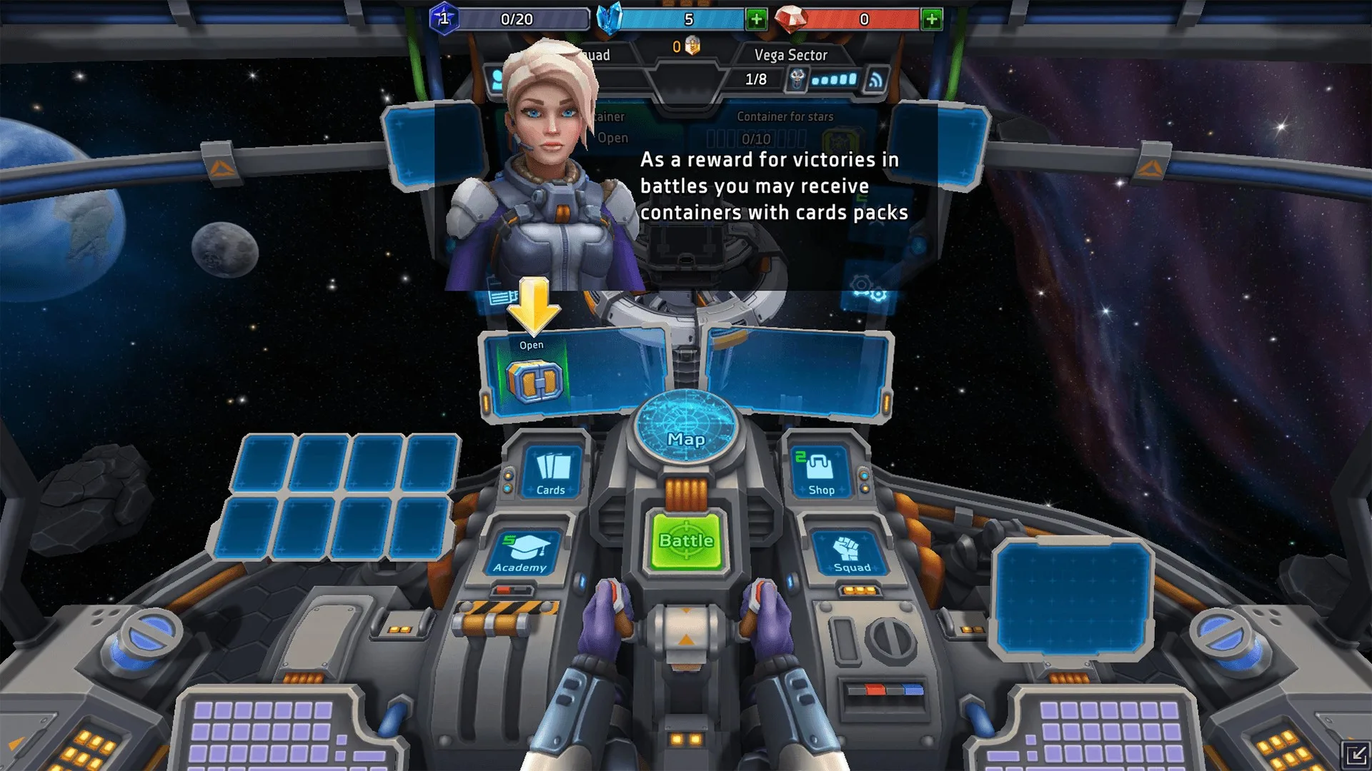 Galaxy Control: Arena screenshot 1