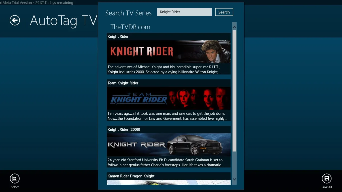 MyMeta screenshot 5
