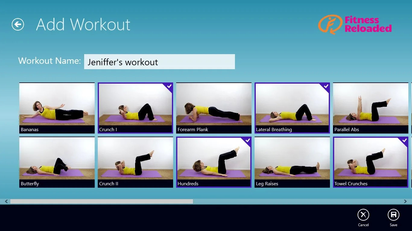 Abs Exercises screenshot 2