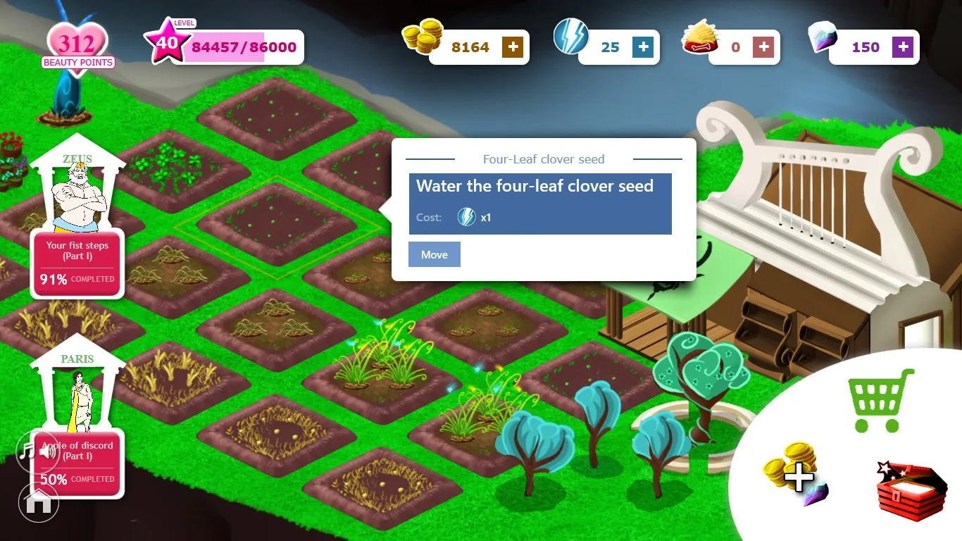 Olympus Farmer screenshot 2