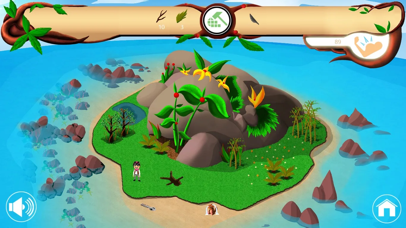 Crazy Beavers' Island screenshot 1