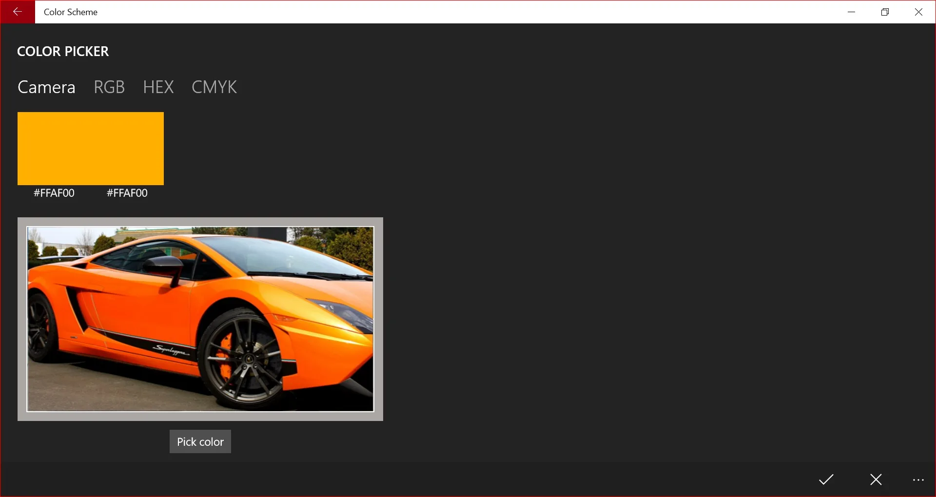 Color Scheme screenshot 2
