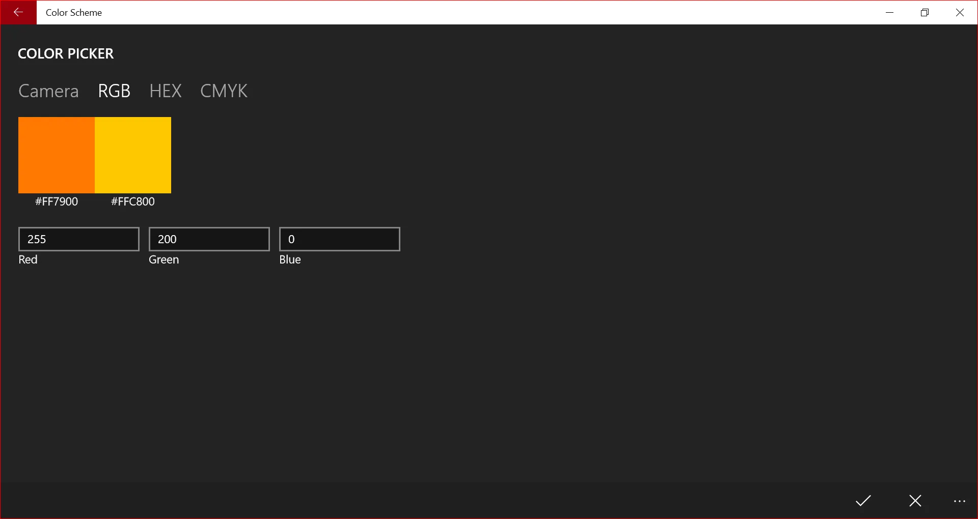Color Scheme screenshot 3