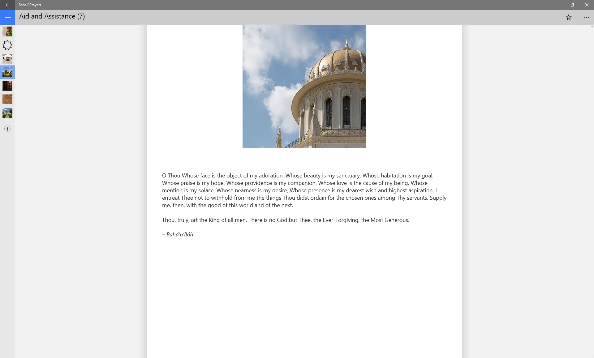 Bahá'í Prayers screenshot 5