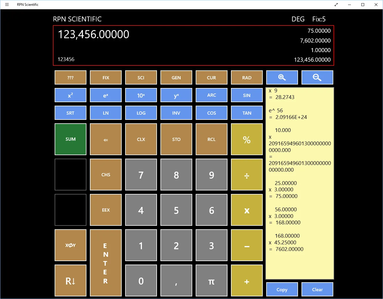 RPN Scientific screenshot 1
