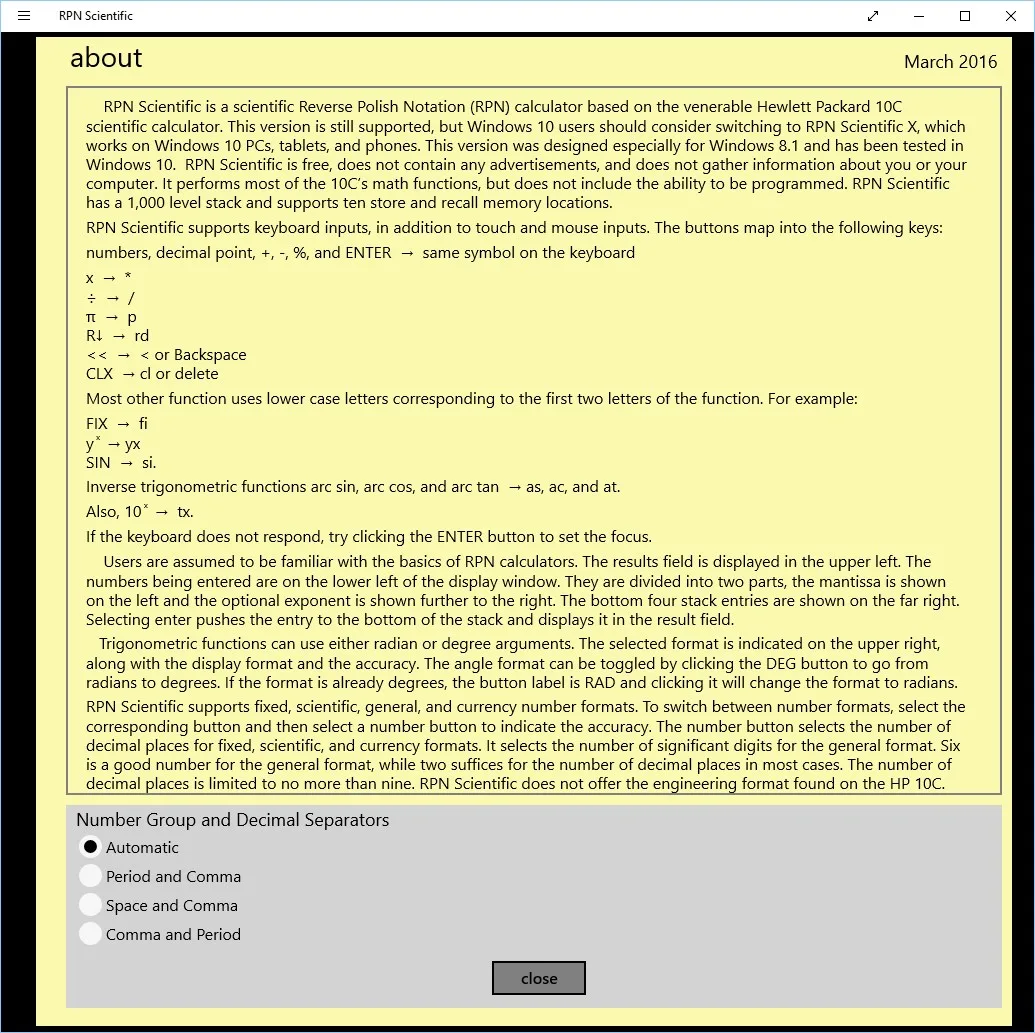 RPN Scientific screenshot 2