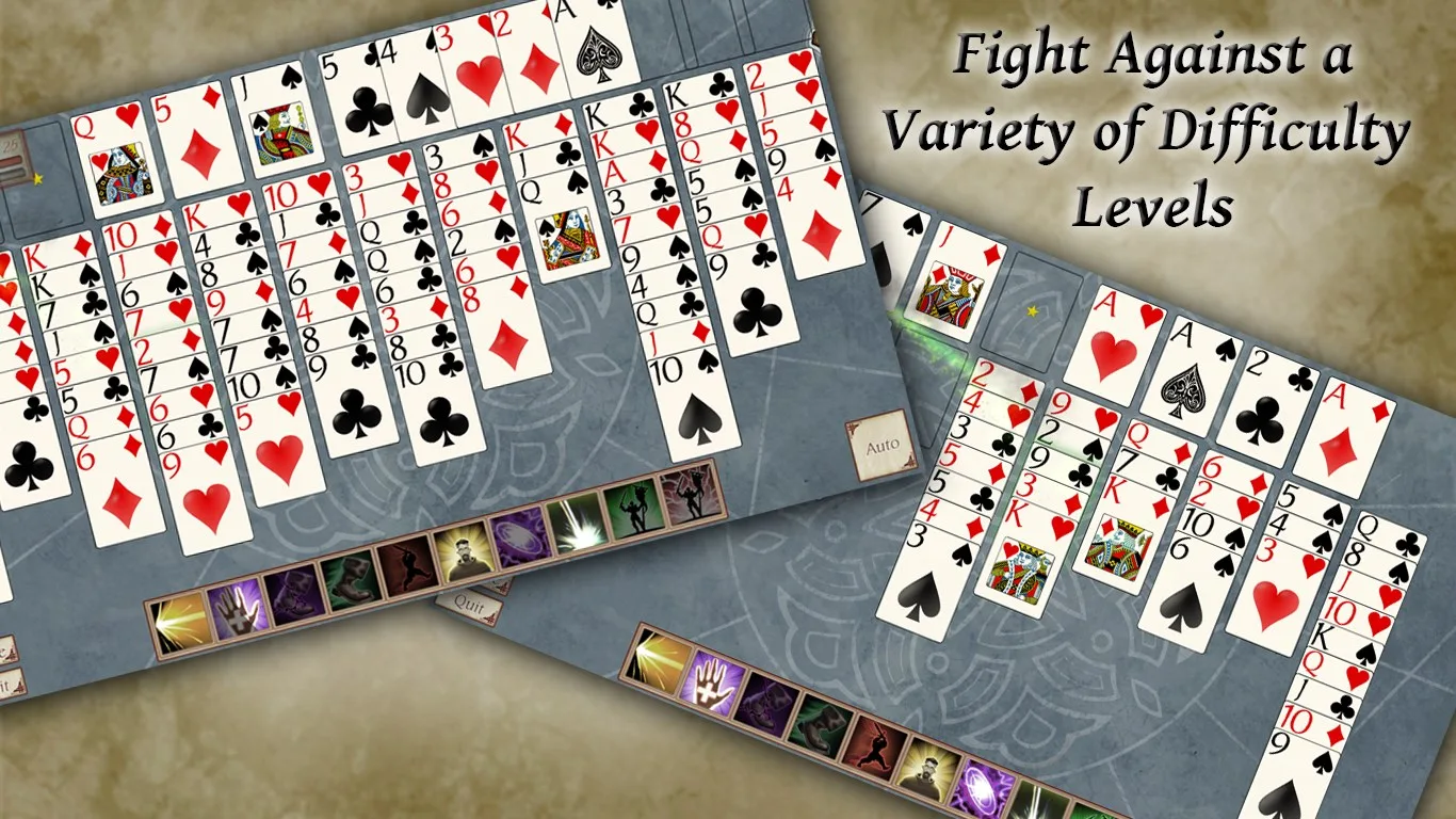 FreeCell Quest screenshot 1