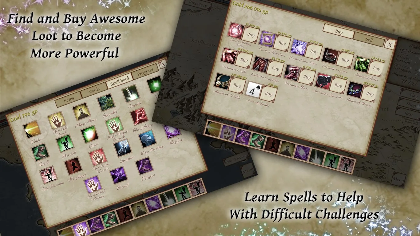 FreeCell Quest screenshot 3