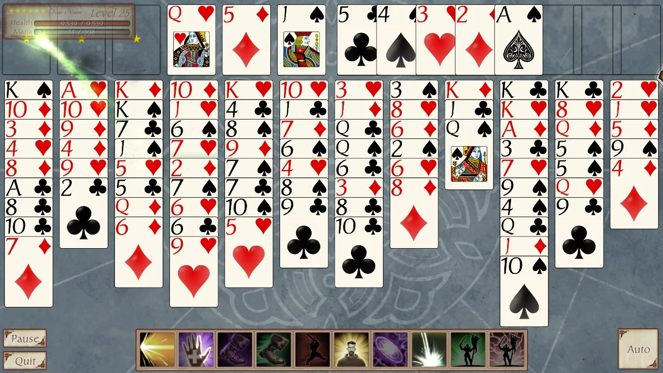 FreeCell Quest screenshot 5