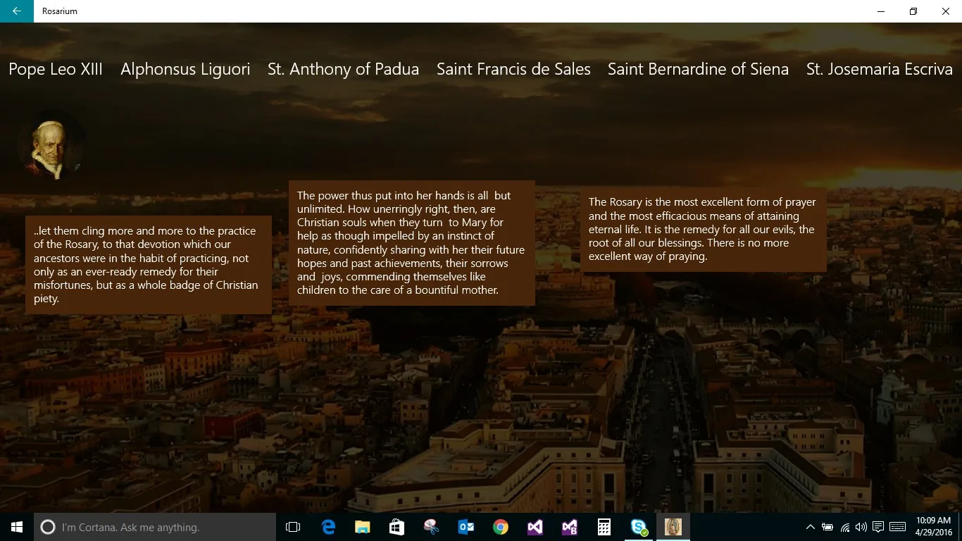 Rosarium screenshot 3