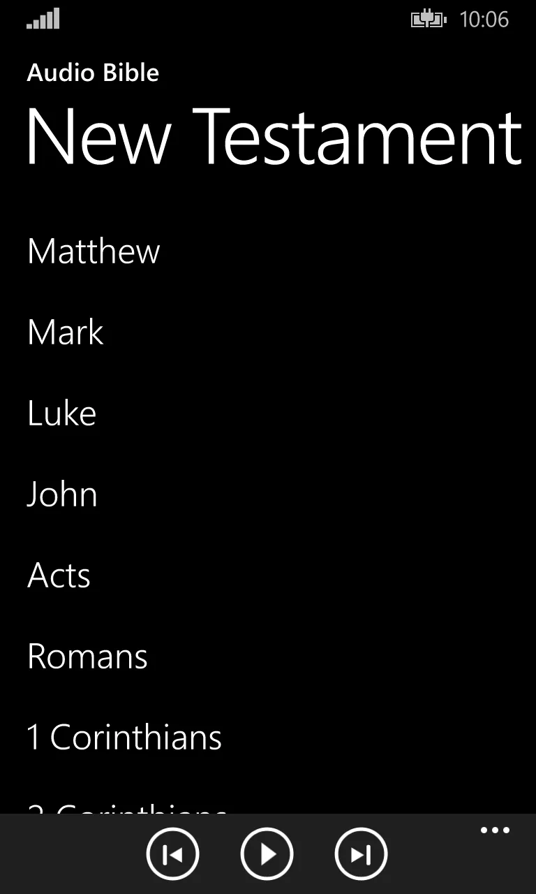 AudioBible screenshot 4