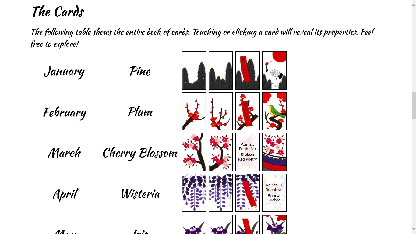 Moonlight Hanafuda screenshot 4
