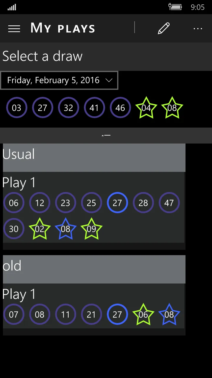 EuroMillions screenshot 3