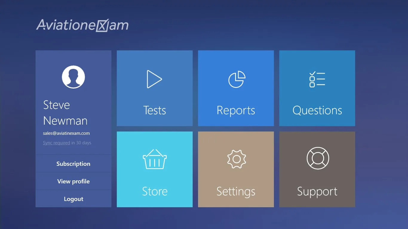 Aviation Exam screenshot 4