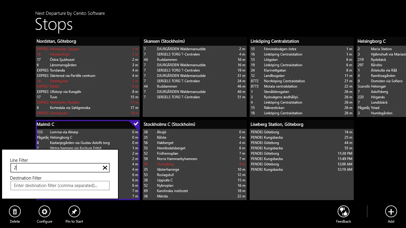 Next Departure screenshot 4