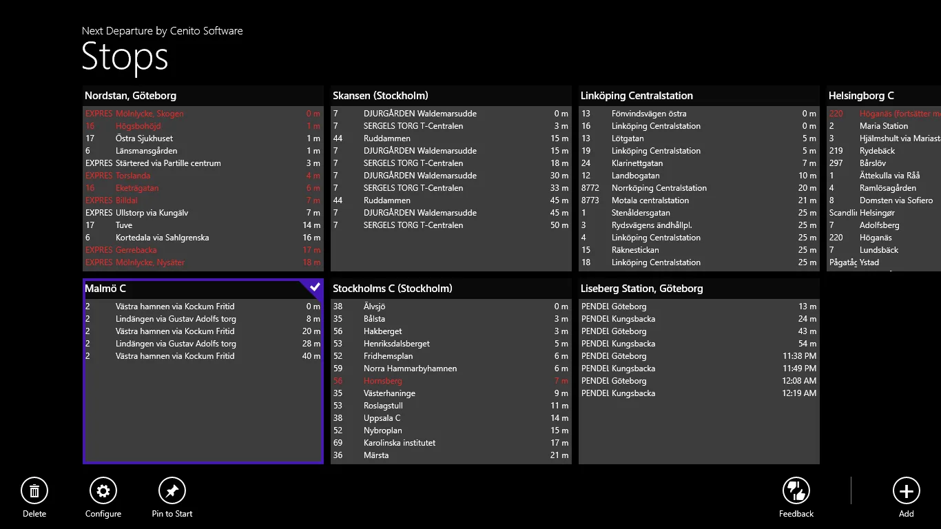 Next Departure screenshot 5