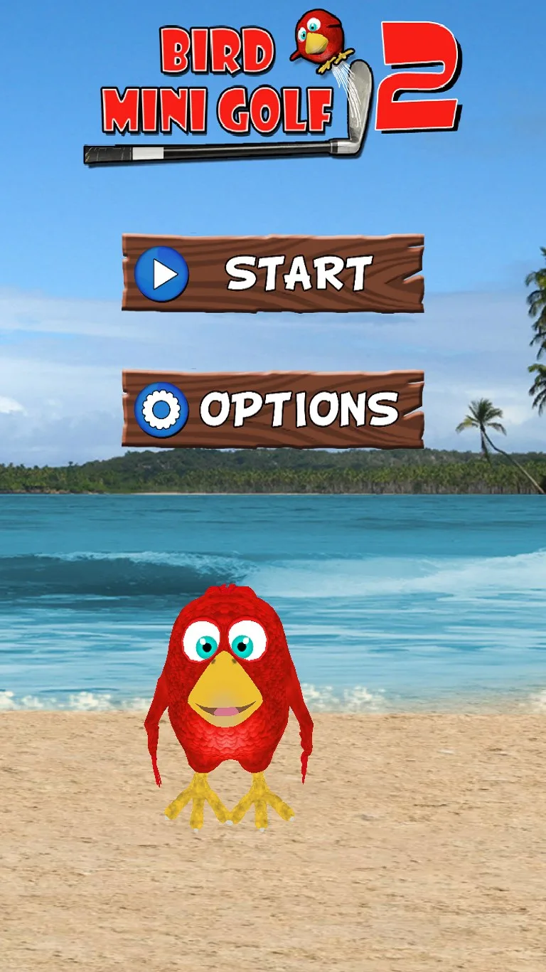 Bird Mini Golf 2 - Beach Fun screenshot 1