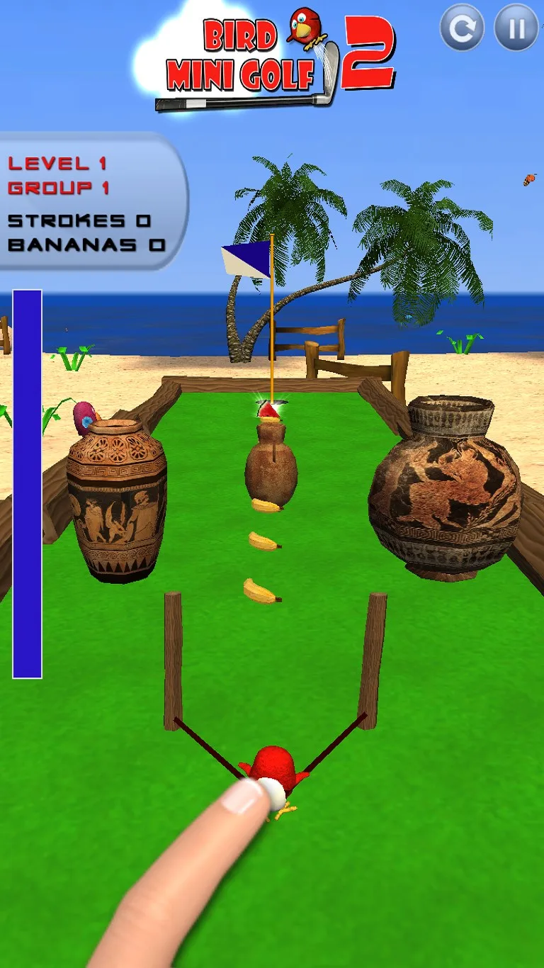Bird Mini Golf 2 - Beach Fun screenshot 3