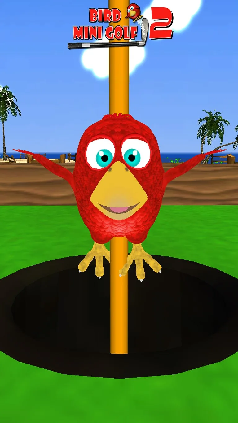 Bird Mini Golf 2 - Beach Fun screenshot 5
