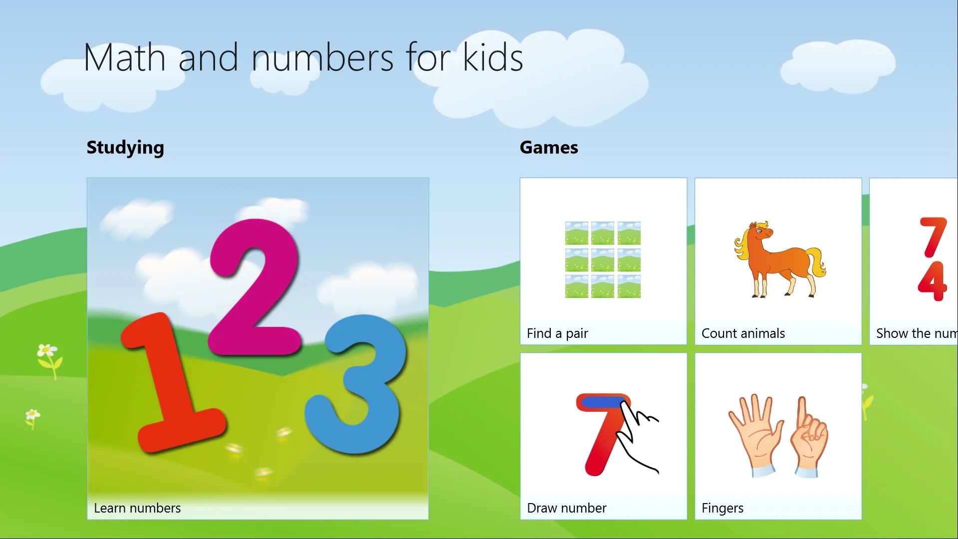 Math and numbers for kids screenshot 1