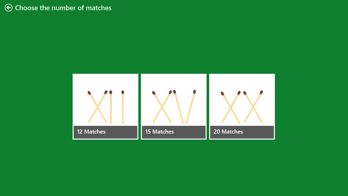 Nim game : matches screenshot 3
