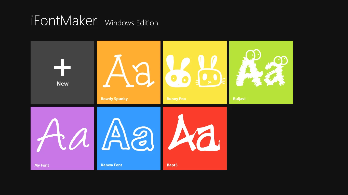 iFontMaker screenshot 4