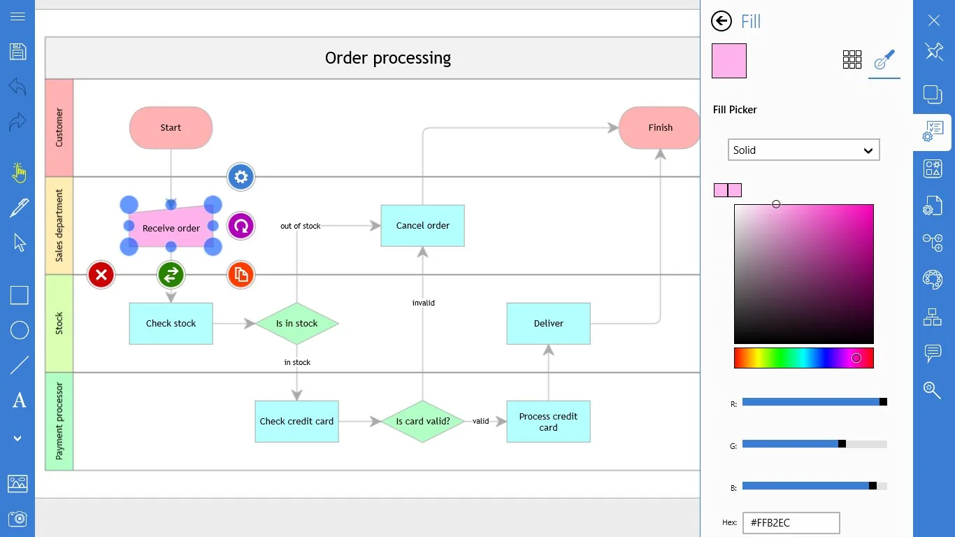 Grapholite Diagram screenshot 3