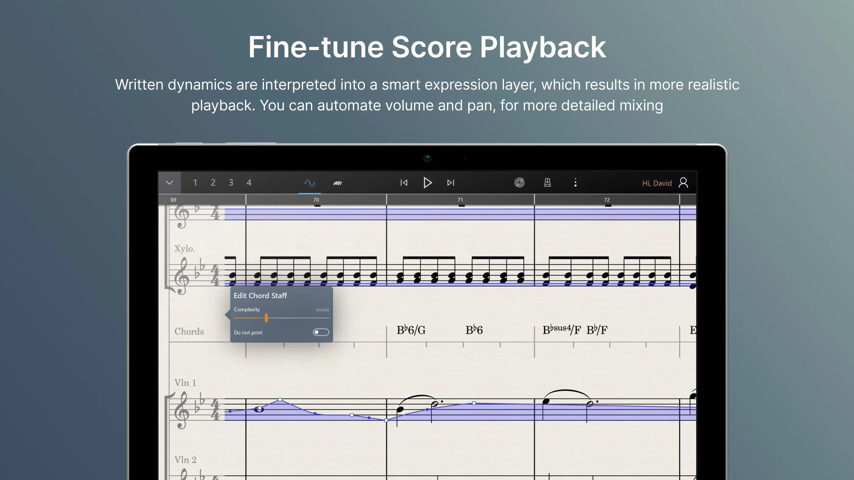 StaffPad screenshot 1