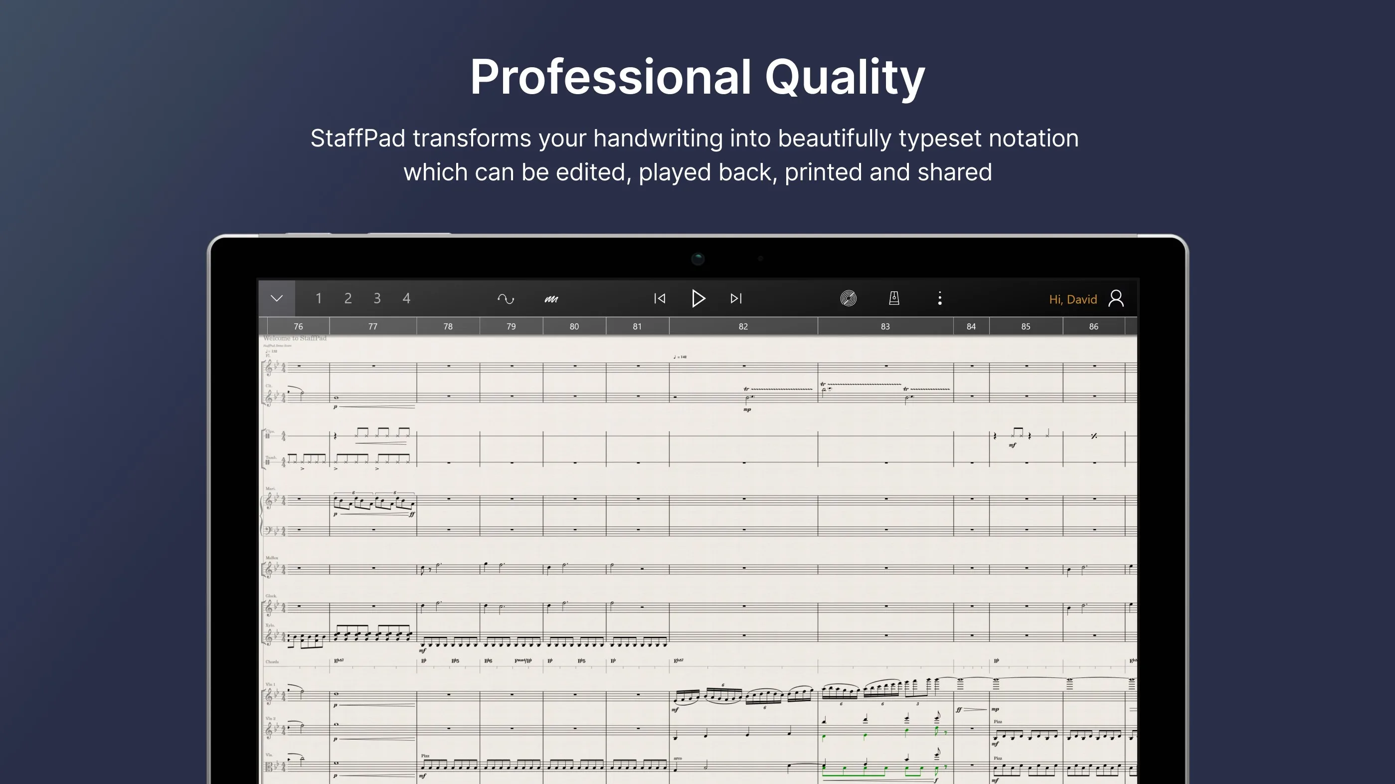 StaffPad screenshot 4