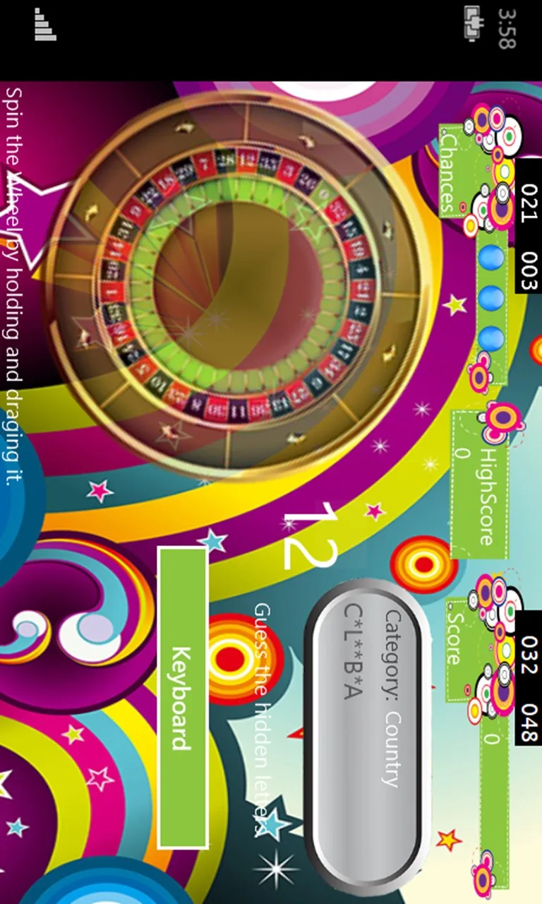 Wheel of Words screenshot 1