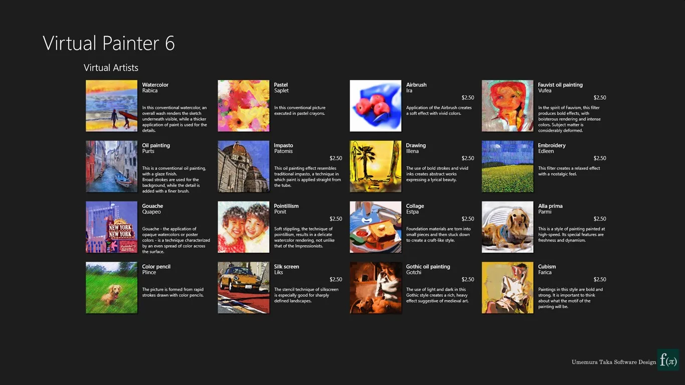 Virtual Painter 6 screenshot 2