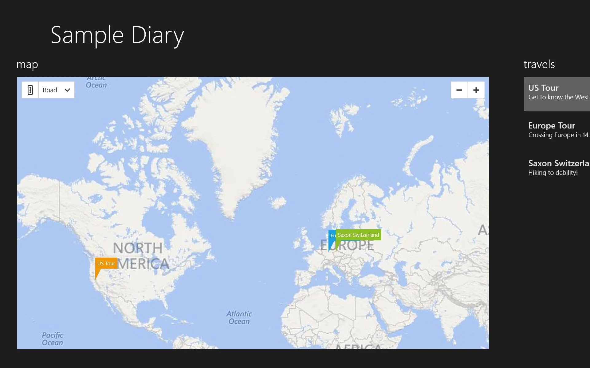 Travel Diaries screenshot 1